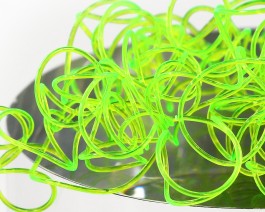 Wiggly Worms, Fluo Chartreuse